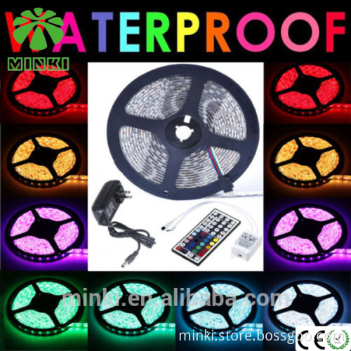 3528 5m 500cm Cool White 300 LED SMD Flexible Light Strip Lamp Waterproof DC 12V